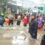 Turap Kali Jantung Longsor, Ratusan Rumah di Depok Terendam Banjir