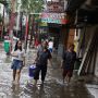 Kawasan Pasar Baru Terendam Banjir