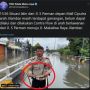 Laporkan Banjir Sambil Bawa Ular, Polisi Ini Buat Netizen Kebingungan