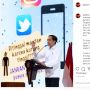 Ditawari Obat Penggemuk Badan di Instagram, Jokowi: Masyarakat Kita Kreatif