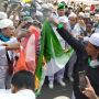 Aksi Protes di Depan Kedubes, Bendera India Dibakar Pendemo FPI