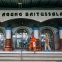 Masjid Agung Baitussalam Purwokerto Disemprot Disinfektan untuk Salat Jumat