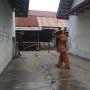 Pasar Niten Bantul Diguyur Cairan Disinfektan Demi Redam Virus Corona