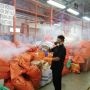 Cegah Covid-19, Pos Indonesia Lakukan Penyemprotan Cairan Disinfektan