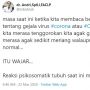Tenggorokan Sakit dan Demam Mendadak Usai Baca soal Corona, Ini Kata Dokter
