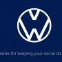 Beroperasi Kembali, Volkswagen Bikin Logo Ganyang Virus Corona