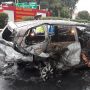Sopir Avanza Tewas Terbakar di Tol Slipi, Tabrakan Maut dengan Mercy dan VW