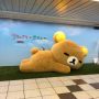 Pakai Kostum Rilakkuma Demi Cegah Virus Corona, Warganet: Unyu Banget