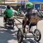 Viral Ojol Modifikasi Motor Pakai Gerobak Agar Tak Kena Corona