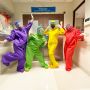 Kreatif, Perawat Ini Bikin APD Warna-Warni Kayak Teletubies
