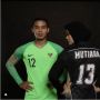 Lepas Masa Lajang, Kiper Borneo FC Nikahi Pemain Timnas Bola Voli Putri