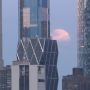 Penampakan Supermoon di New York