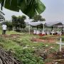 Suasana Lokasi Pemakaman Glenn Fredly di TPU Tanah Kusir
