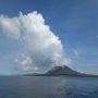 Gunung Anak Krakatau Erupsi Setelah Gempa Rangkasbitung 5,4 SR