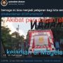 Akses Jalan Ditutup Karena Corona, Pemadam Kebakaran Tak Bisa Lewat
