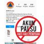 Waspada! Ada Akun Palsu BNPB Minta Uang Bilang untuk Pasien Corona