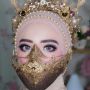 Mewahnya Masker Pengantin Buatan MUA Asal Serang, Ini Penampakannya