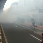 Hari ke-4 PSBB Jakarta: Kabel Optik Diduga Tak Terawat di Melawai Terbakar