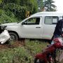 Tubuhnya Terpelanting Diseruduk Ambulans, Sopir Ojol Tewas