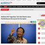 CEK FAKTA: Benarkah Eks Ketua DPR Setya Novanto Dibebaskan karena Corona?