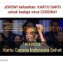 CEK FAKTA: Benarkah Jokowi Terbitkan Kartu Corona Indonesia Sehat?