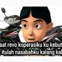 4 Meme Kocak ala Upin dan Ipin, Begini Kerasnya Hidup Anak Motor