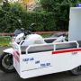 Sangar! Modifikasi Motor Sport Jadi Ambulans untuk Perangi Virus Corona