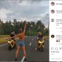 Dua Bule di Bali Balapan Pakai Motor Sport, Endingnya Nggak Jadi Finish