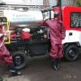 Semprot Disinfektan di Pedesaan, AMMDes Water Tank Jadi Pilihan