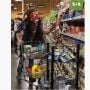 Cegah Corona, Warga Indonesia di AS Pakai Topeng Bali ke Supermarket