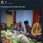 Viral Nasi Lauk Pengajian Tumpah Ruah, Warganet: Kenyang Sampai 2025, nih!