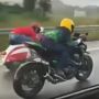 Viral Video Vespa Bikin Motor Kawasaki Tak Berkutik di Jalan Tol