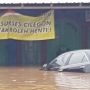 2 Mobil Hanyut karena Banjir Bandang di Cilegon Banten Hari Ini