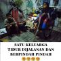 Kena PHK saat Corona, Keluarga dan Bayi 13 Bulan Tinggal di Becak