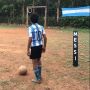 Gokil, Bocah Asal India Ini Sukses Tiru Gaya Sepakan Khas Lionel Messi