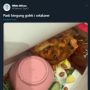 Diduga Milik Restoran, Penampakan Mangkuk Dalam Nasi Kotak Ini Bikin Ngakak
