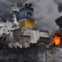 Kapal Tanker Terbakar di Belawan Medan, Begini Penampakanya
