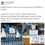 Warga Gantungkan Sembako di Pagar saat PSBB, Boleh Gratis Diambil