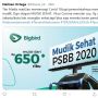Beredar Promosi Mudik Sehat Blue Bird di Twitter, Tujuan Jateng dan Jatim
