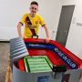 Mantap, Fans Cilik Barcelona Ini Sukses Bikin Miniatur Camp Nou