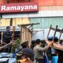 Langgar PSBB, Lapak PKL di Pasar Anyar Bogor Dibongkar