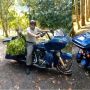Moge Harley-Davidson Salahi Kodrat, Dipakai Buat Angkut Sayuran Petai