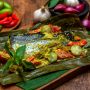 Menu Sehat Anti-kolesterol, Resep Pepes Ikan Patin Untuk 2 porsi