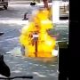 Viral Motor yang Kebakaran Usai Disemprot Disinfektan, Ini Sebabnya?