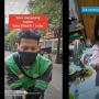 Viral Video Driver Ojol Sepi Orderan tapi Anak Minta Es Krim, Bikin Mewek
