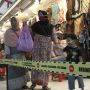 Pasar Tradisional di Yogyakarta Dipasang Pembatas Jarak