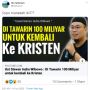 Viral Ustaz Ditawari Rp 100 M agar Tinggalkan Islam, Warganet Ragu