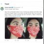 Unggah Foto Masker Gaul, Ridwan Kamil: Awas Jangan Salah Fokus