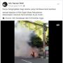 CEK FAKTA: Viral Sepeda Motor Terbakar karena Hand Sanitizer, Benarkah?
