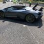 Berusia 20 Menit, Lamborghini Huracan Spyder Rp3,8 M Langsung Remuk